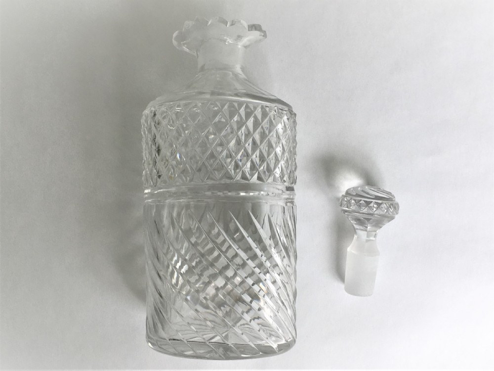 A gorgeous Georgian Regency spirit decanter View VI