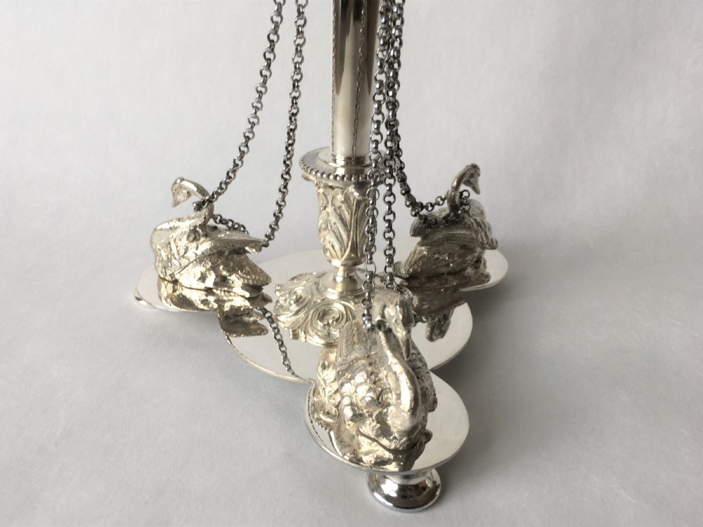A lovely Victorian silver plated epergne View V
