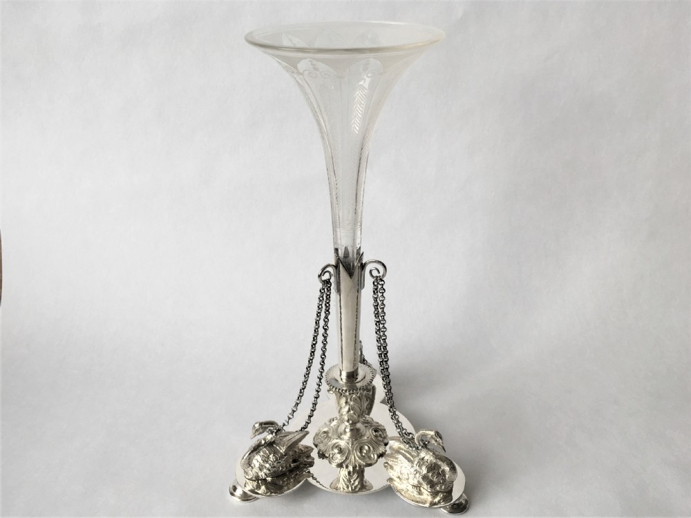 A lovely Victorian silver plated epergne View VIII