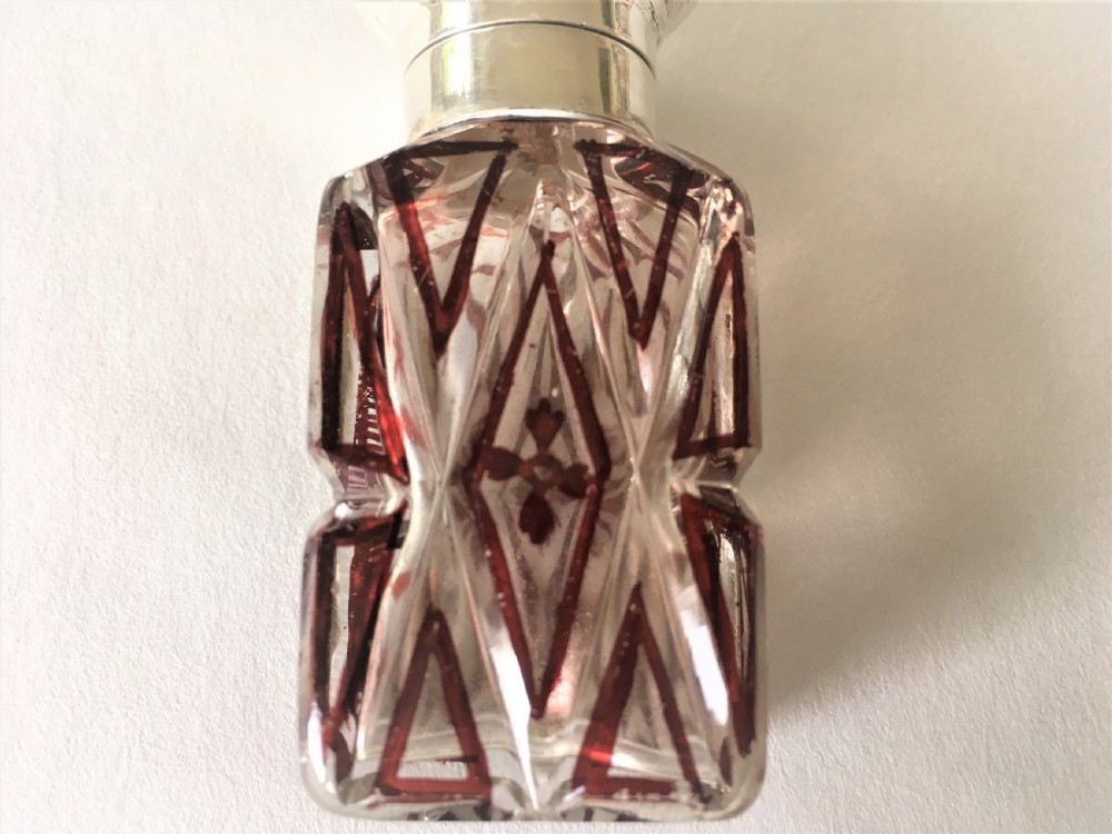 A charming silver mounted scent bottle View IV