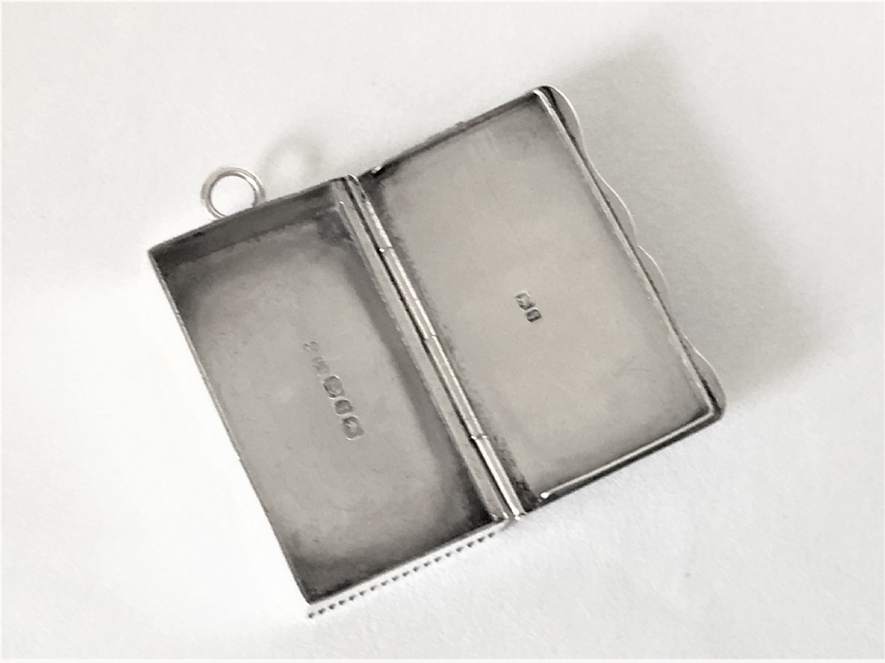 A rare Victorian silver vesta box View III