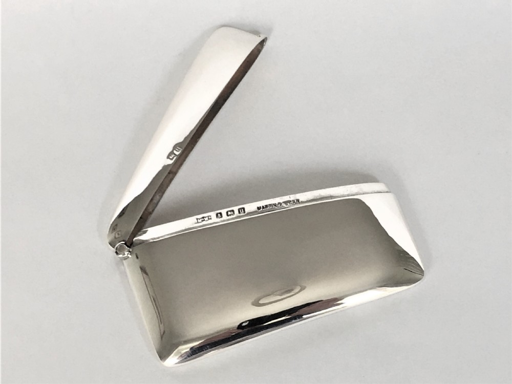 A Mappin & Webb stylish silver card case View IV