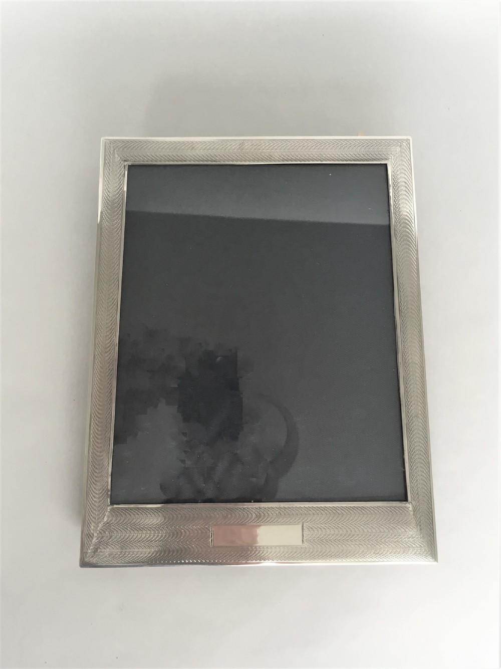 A large Art Deco silver photo frame View V