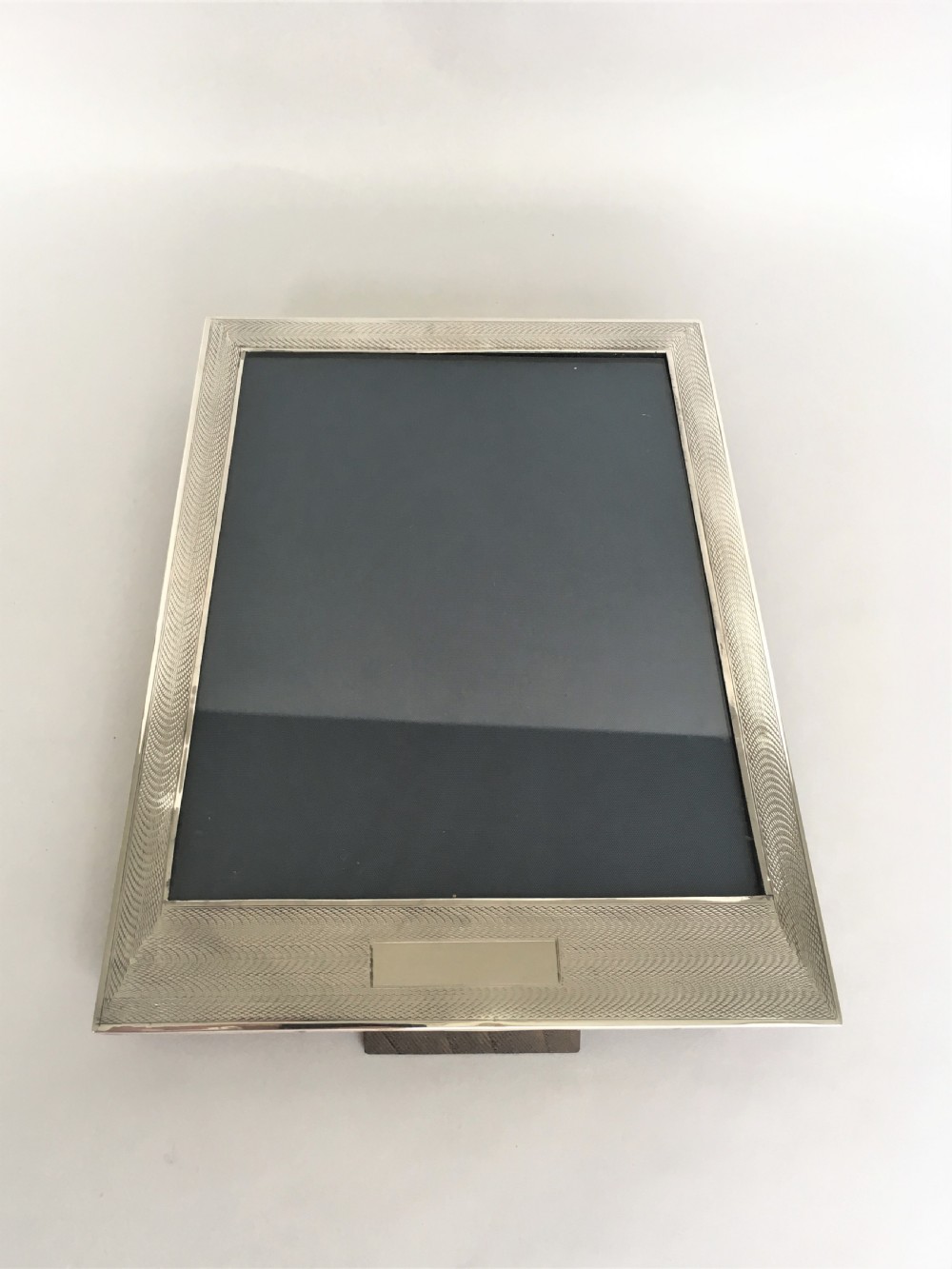 A large Art Deco silver photo frame View VI