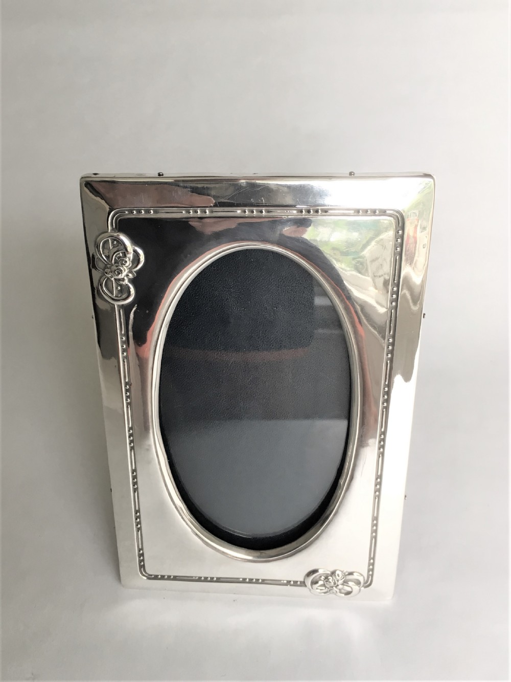 An Edwardian Chester silver photo frame View V