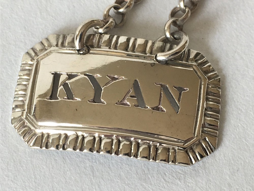 A rare 18th Century 'Kyan' sauce label View II