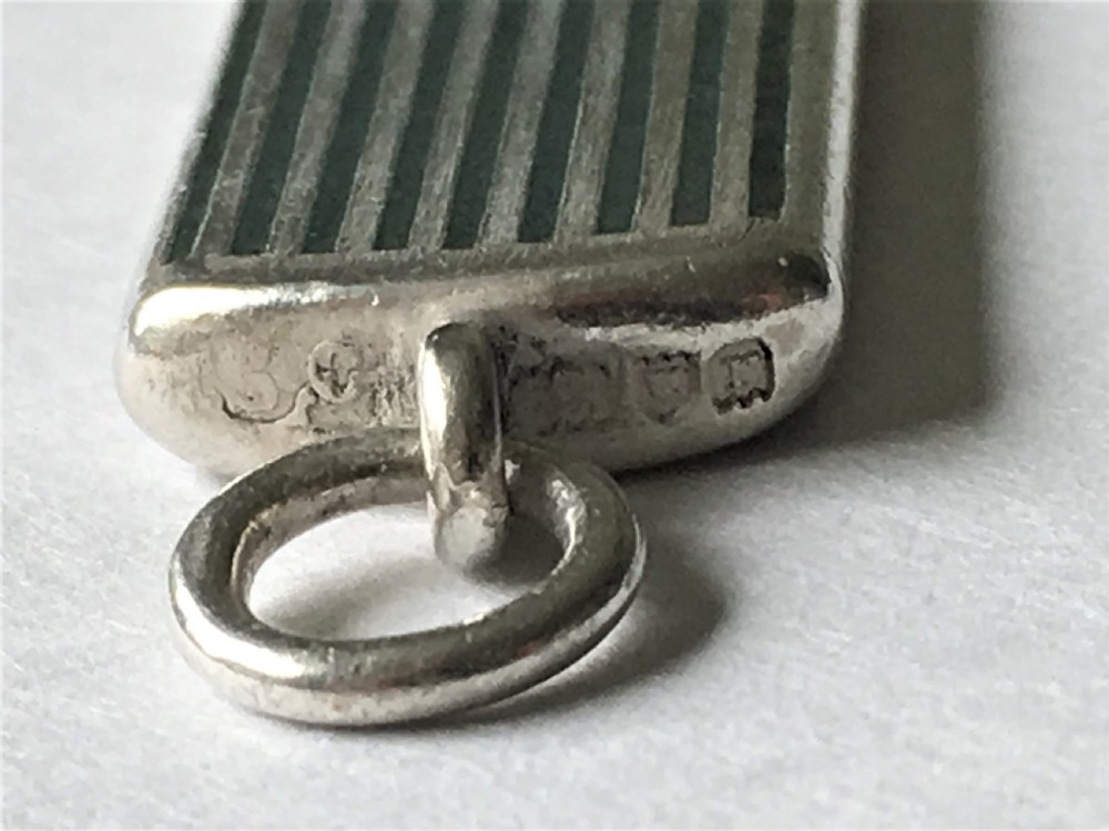 A rare silver and enamel whistle View IV