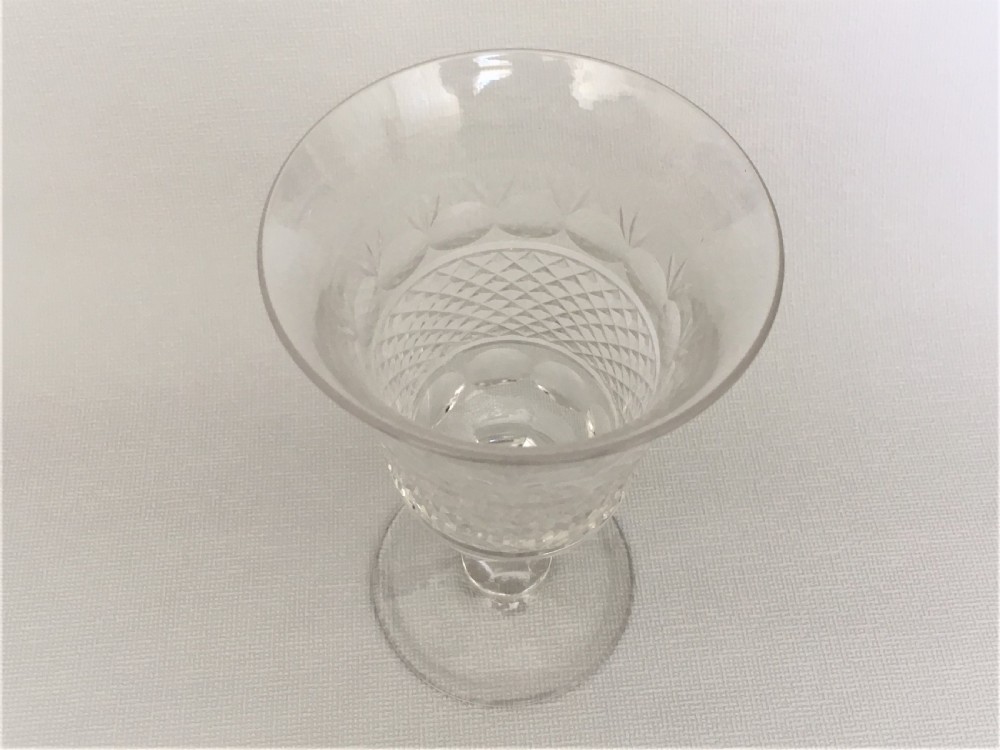 A handsome Victorian wine goblet View III