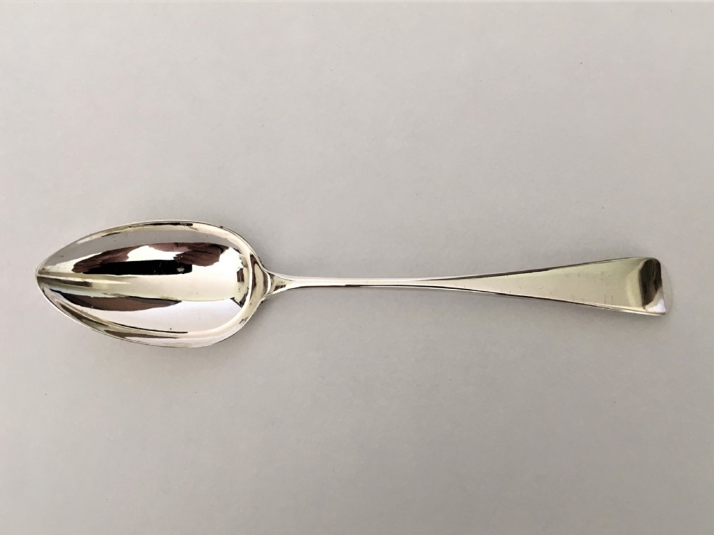 A good set of six Newcastle silver teaspoons View III
