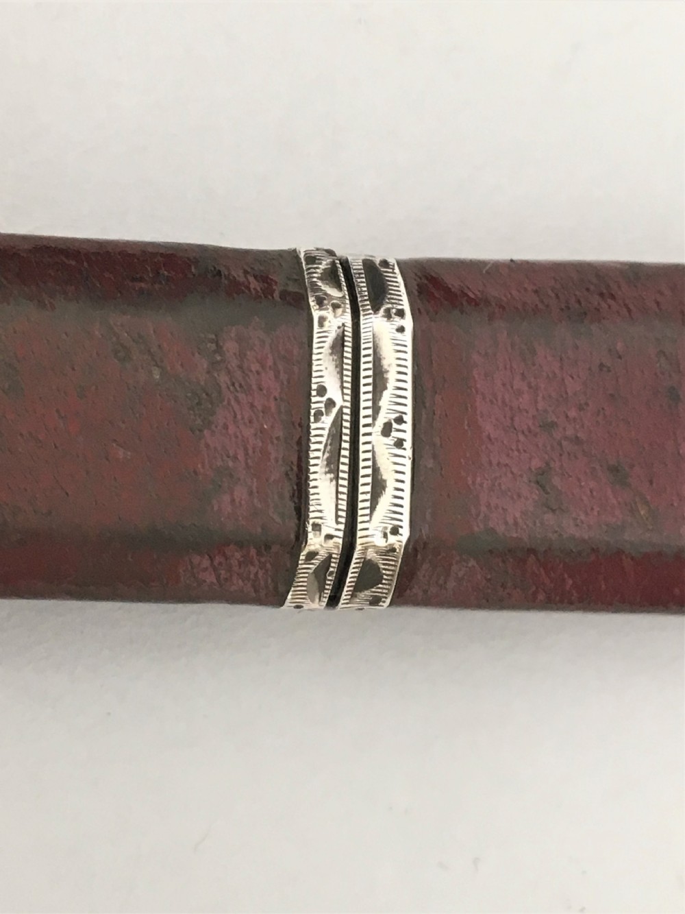 A late 18th Century silver mounted bodkin case View III