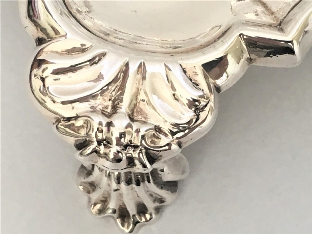 An outstanding George II silver snuffer tray View VI