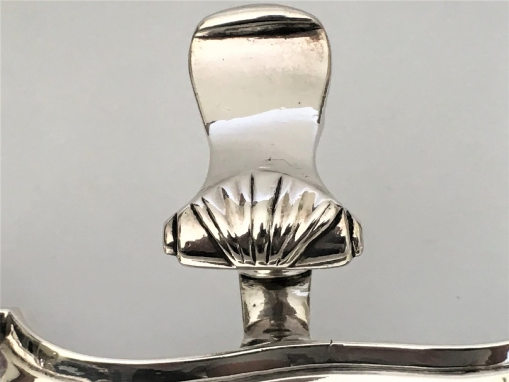 An outstanding George II silver snuffer tray View VIII