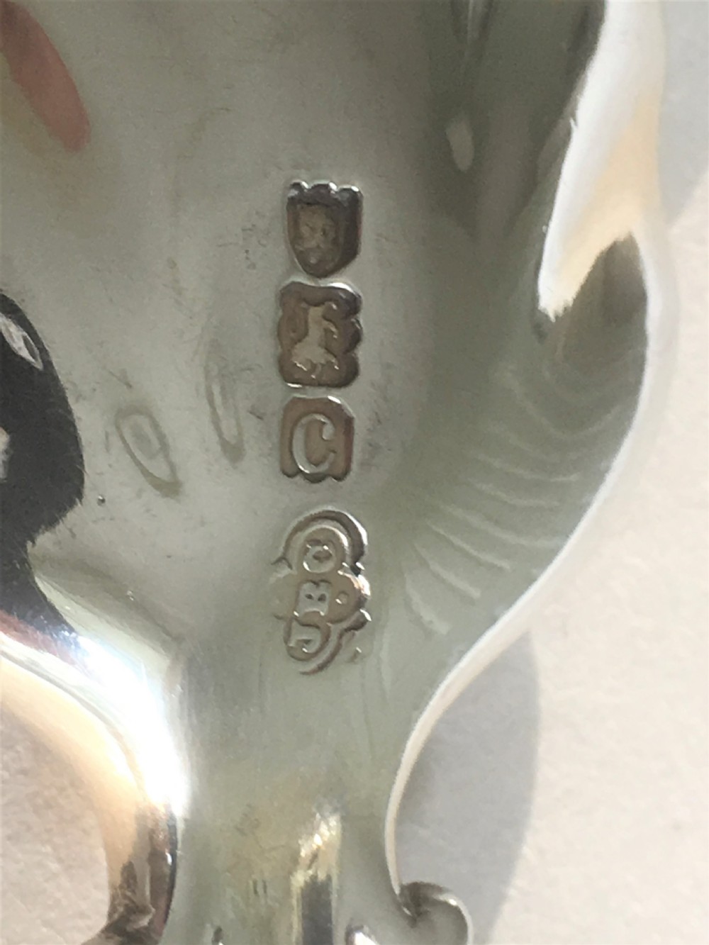 A superb cast silver 'Salters' commemoration spoon View VI