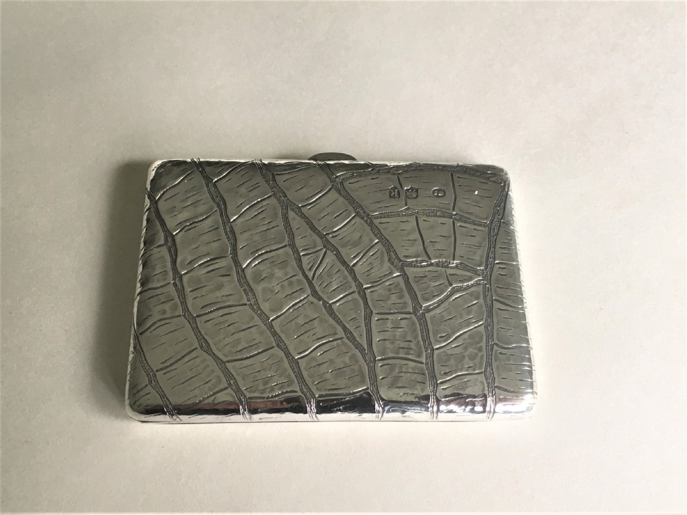 A fabulous Victorian silver wallet