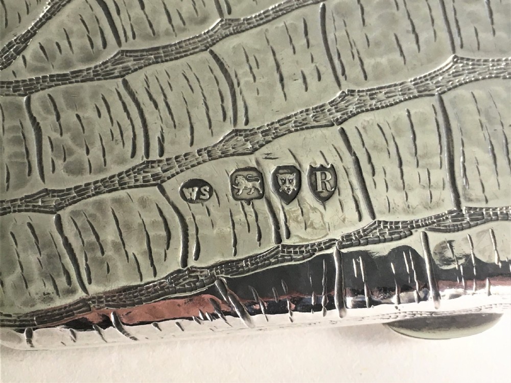 A fabulous Victorian silver wallet View III