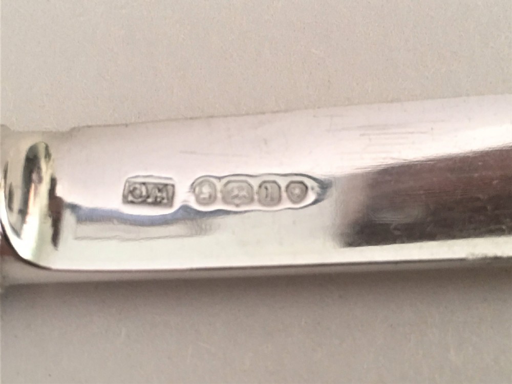 A Georgian silver & mother-of-pearl letter opener View III