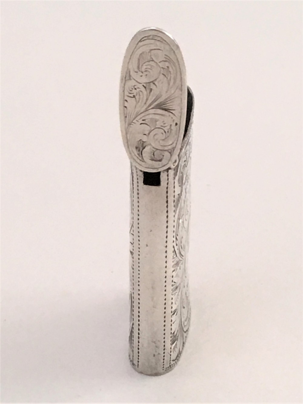 A very unusual mid Victorian silver vesta View V