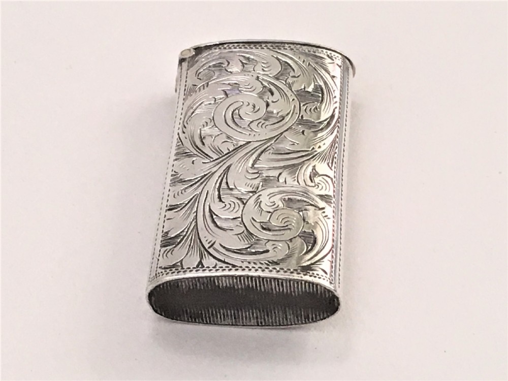 A very unusual mid Victorian silver vesta View VI