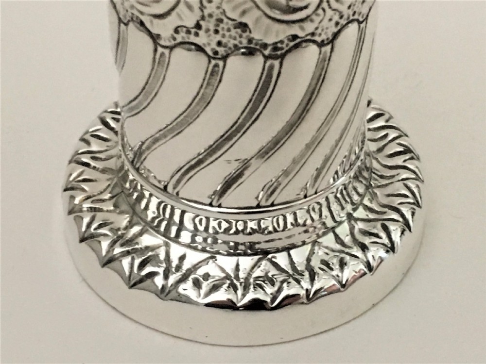 A lovely Victorian silver spill vase View IV