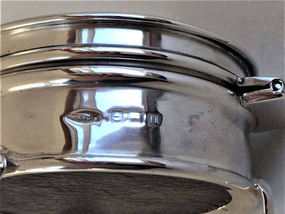 A charming small silver & tortoiseshell trinket box View III