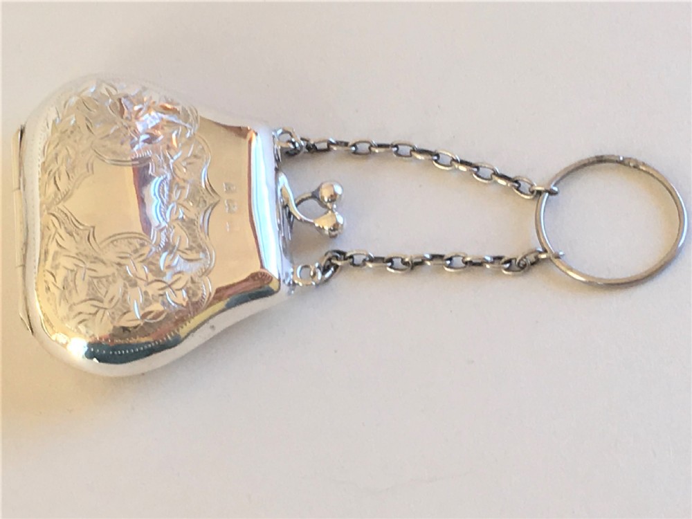 A diminutive Edwardian silver cocktail purse View II