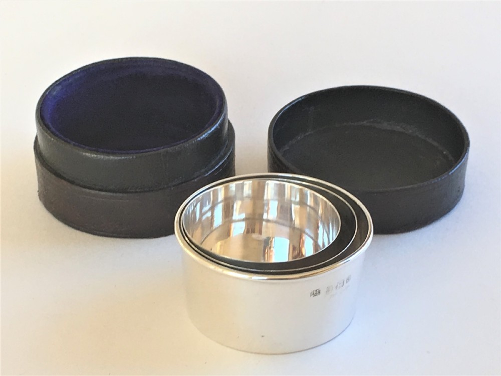 A rare Edwardian silver 'Campaign' cup View IV