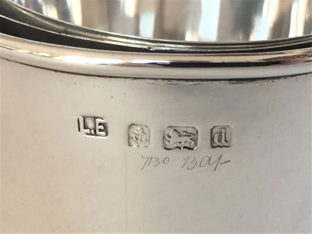 A rare Edwardian silver 'Campaign' cup View V
