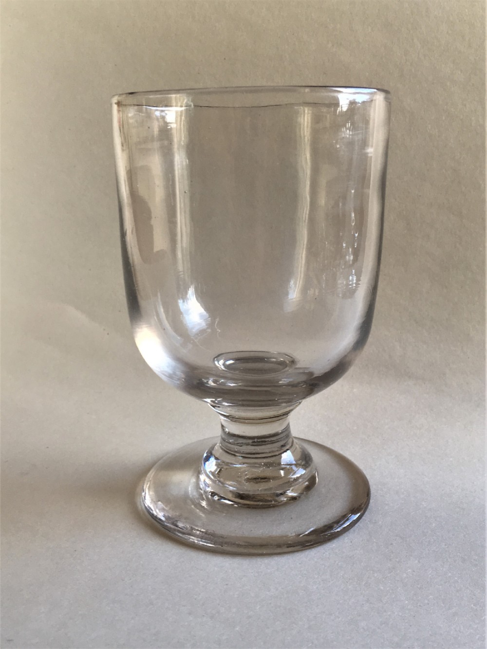 A large early Victorian pub rummer View IV