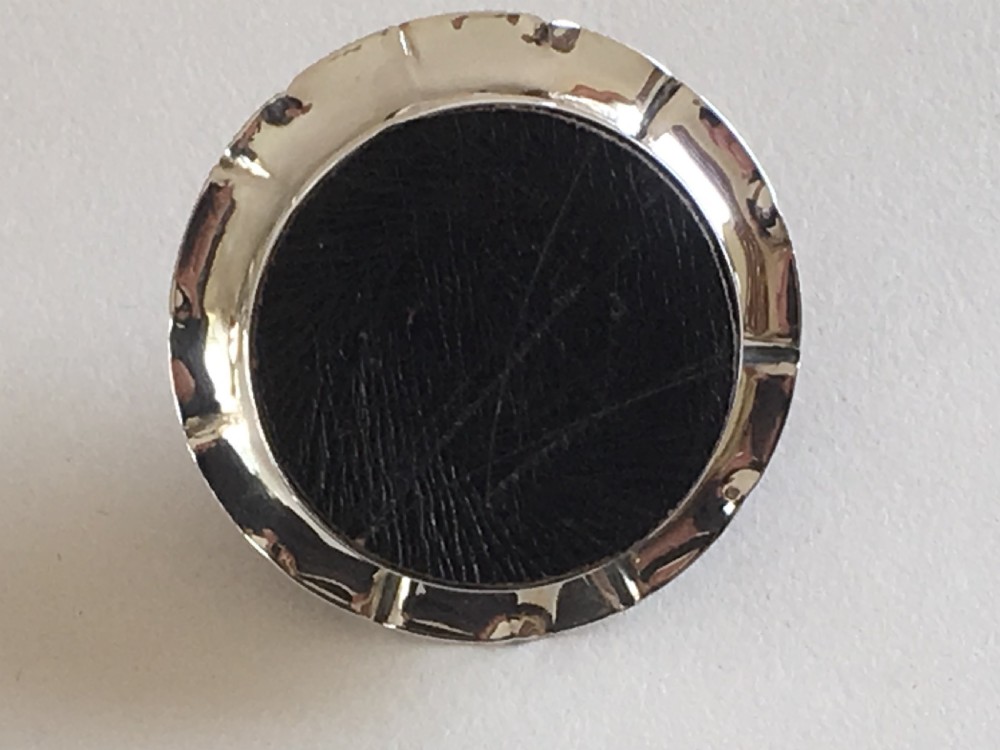 An unusual novelty Chester silver 'pie' pin cushion View VI