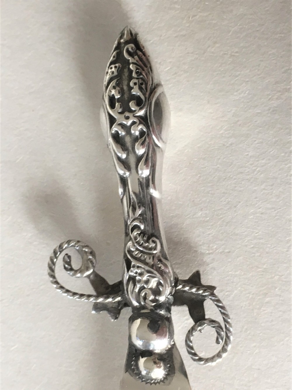 A Victorian silver novelty dagger bookmark View V
