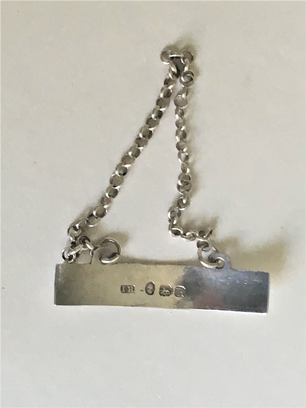 A handsome Georgian silver Port label View III