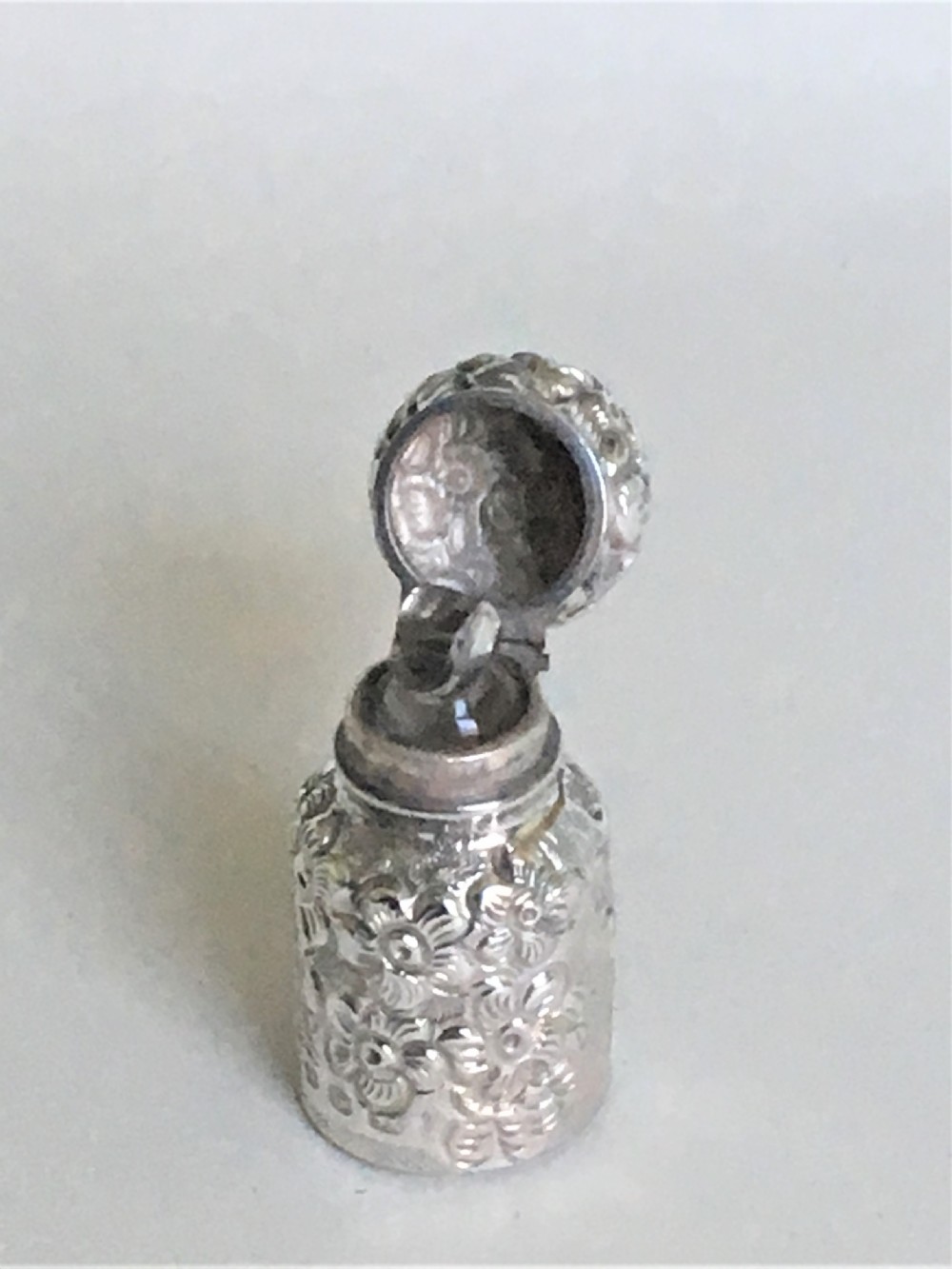 A delightful Victorian silver scent bottle View V