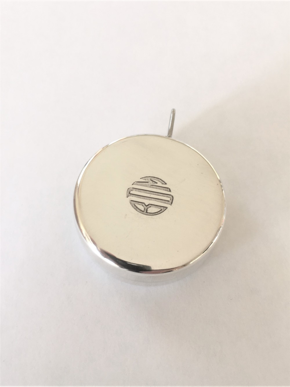 A Tiffany & Co. silver tape measure