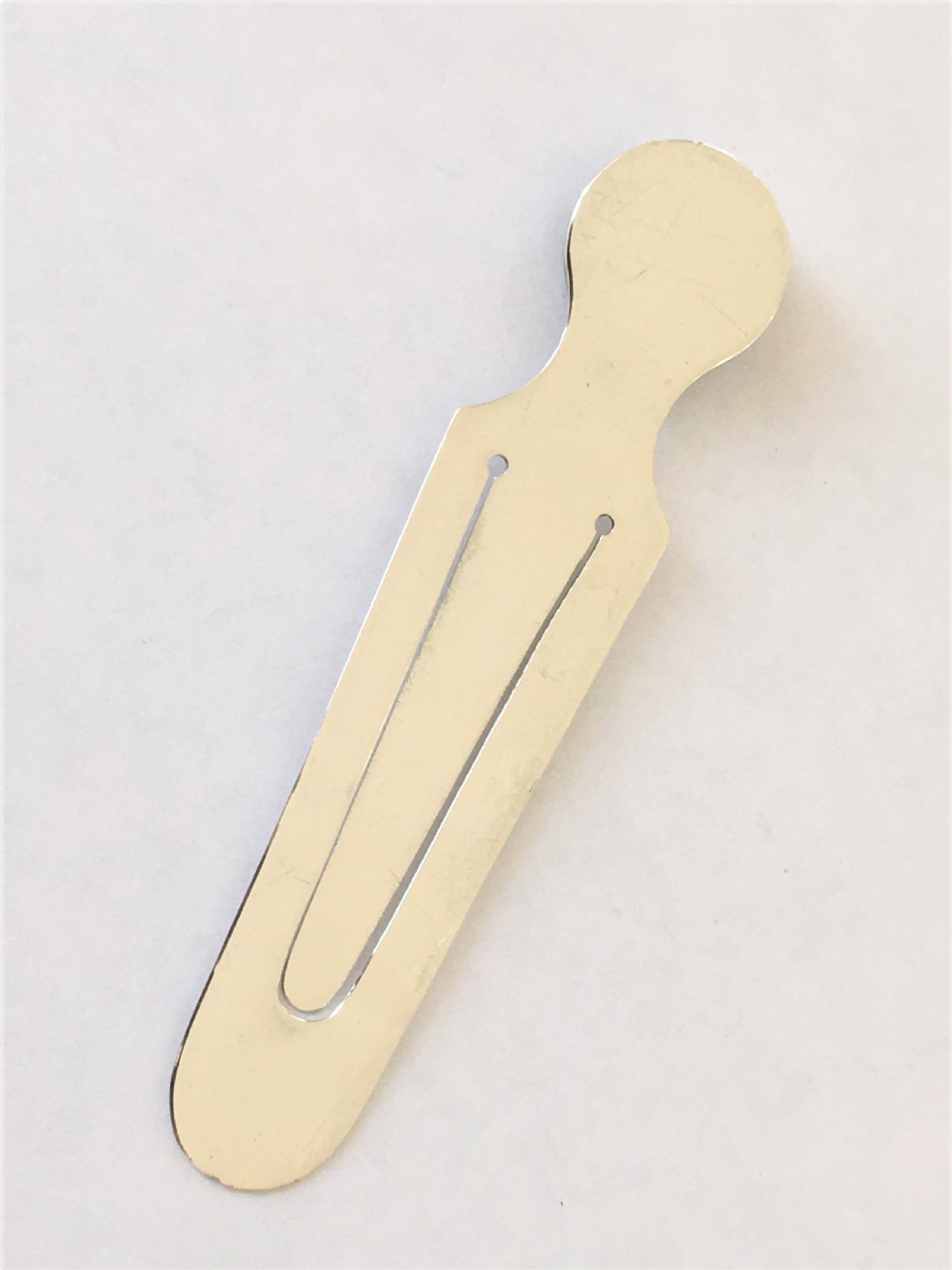 A rare Sampson Morden 'Man in the moon' silver bookmark View IV