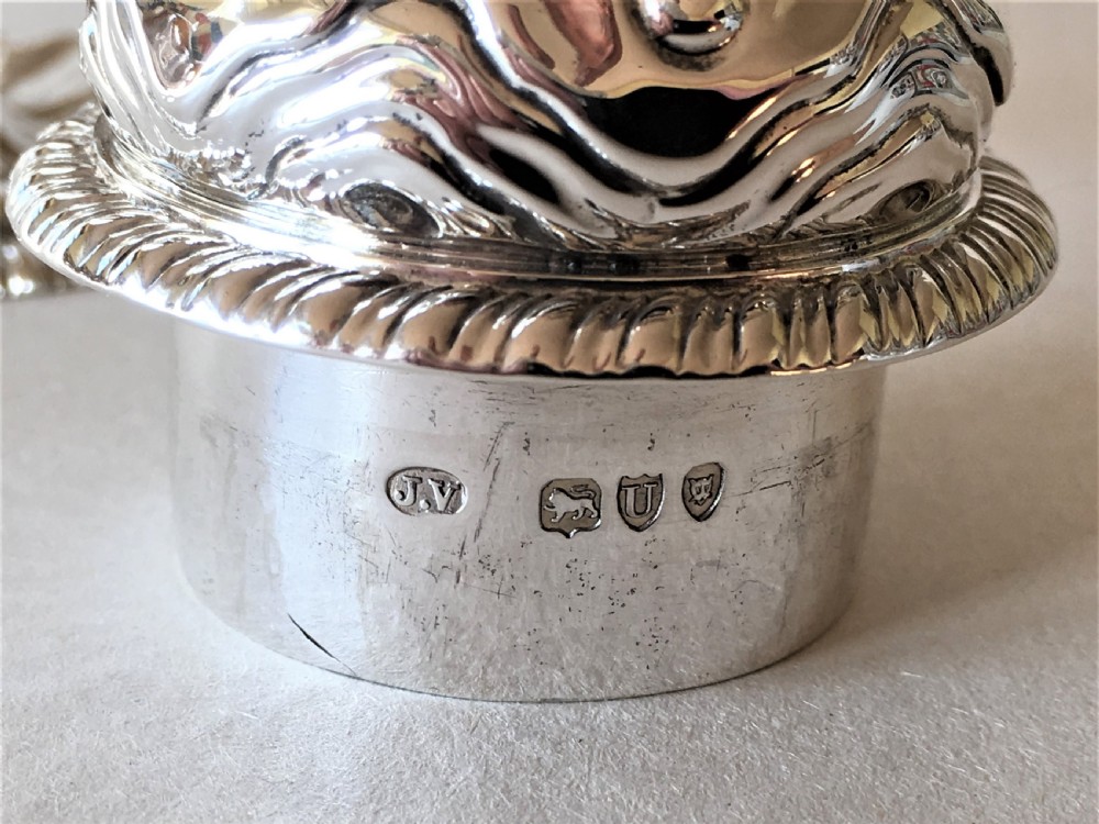 A fabulous Victorian silver sugar caster View VII