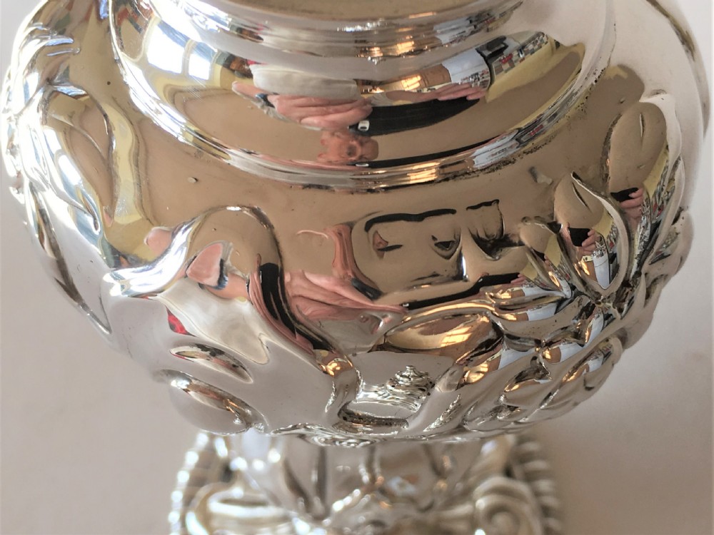 A fabulous Victorian silver sugar caster View VIII