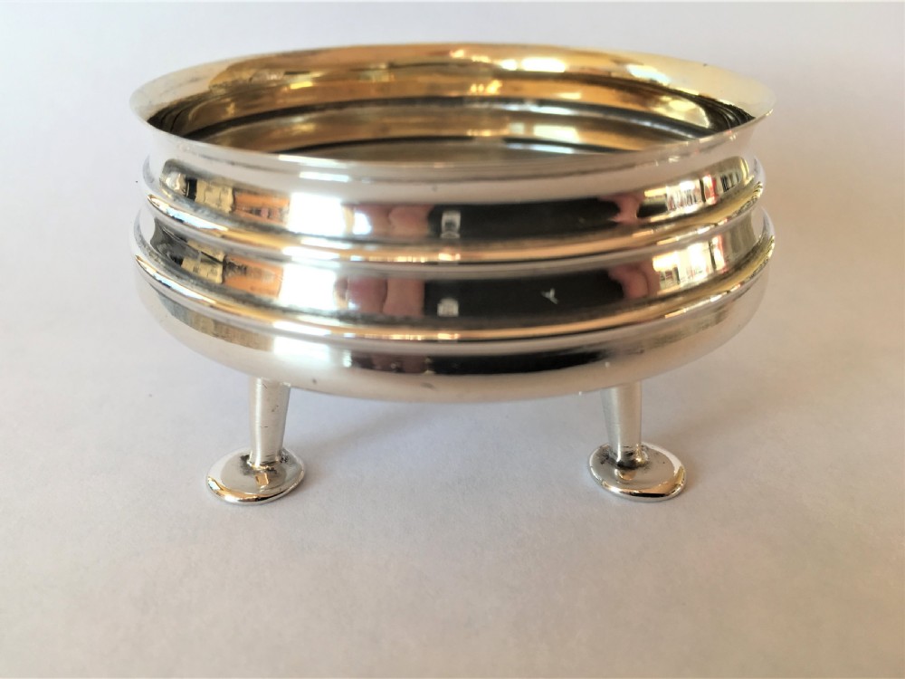 A Liberty & Co. Arts & Crafts silver condiment tub View III