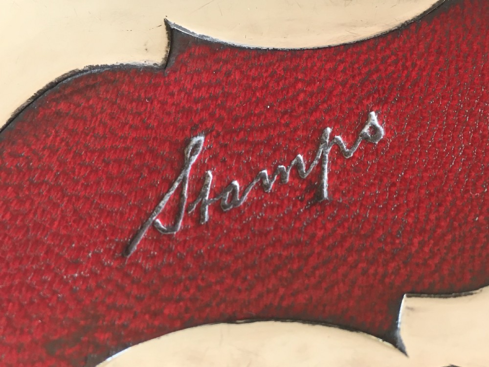 An Edwardian silver mounted triple stamp box View IV