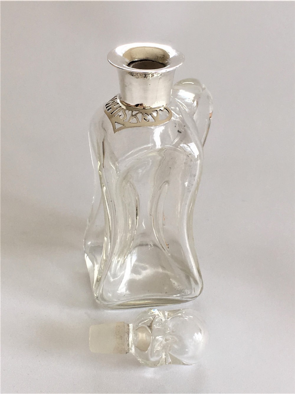 An unusual Edwardian silver mounted Whiskey noggin View IV