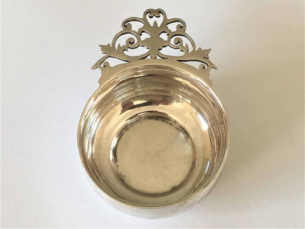 A pair of small silver Whisky tasters View III