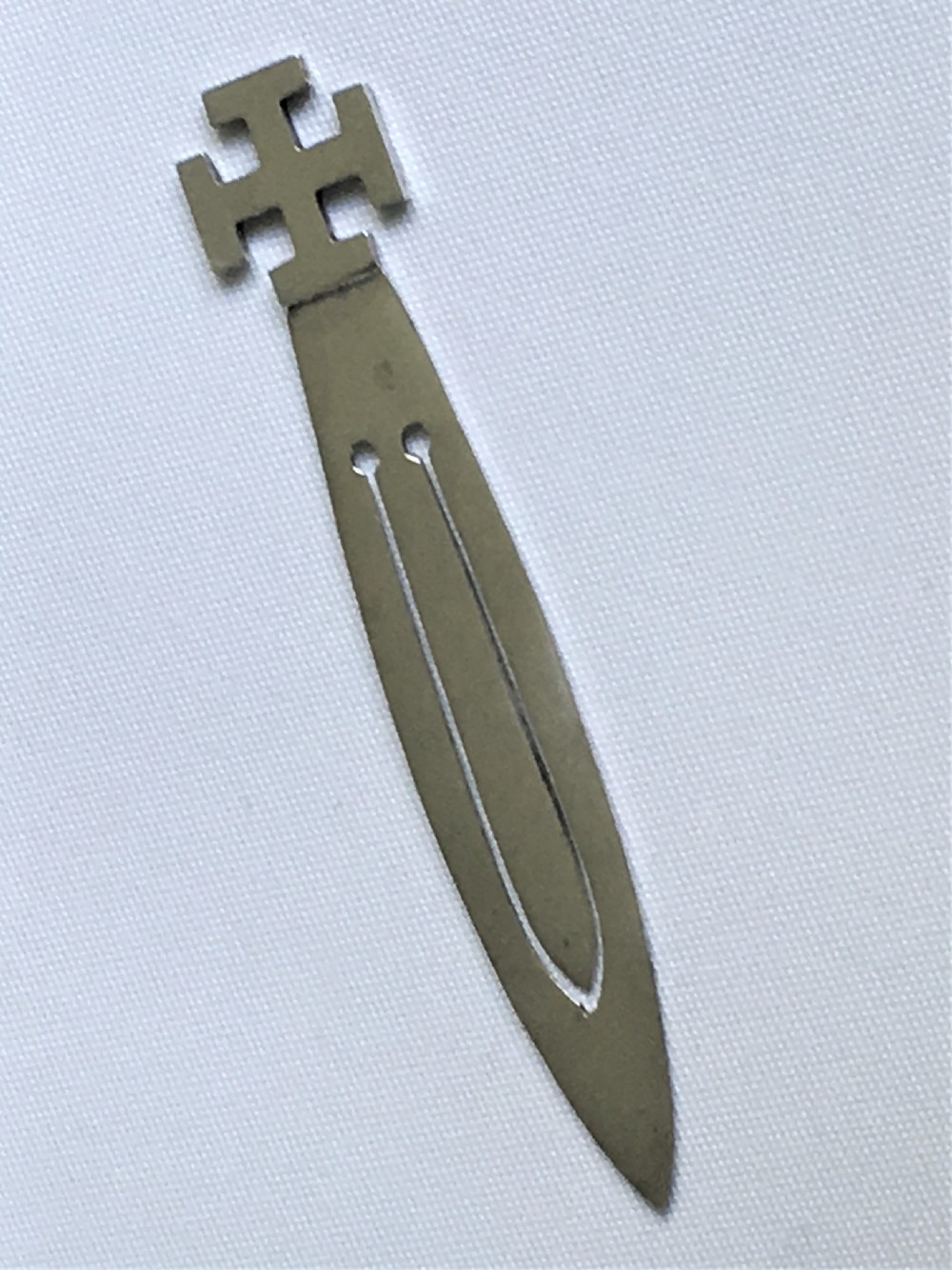 A Chester silver 'friendship cross' silver bookmark View IV