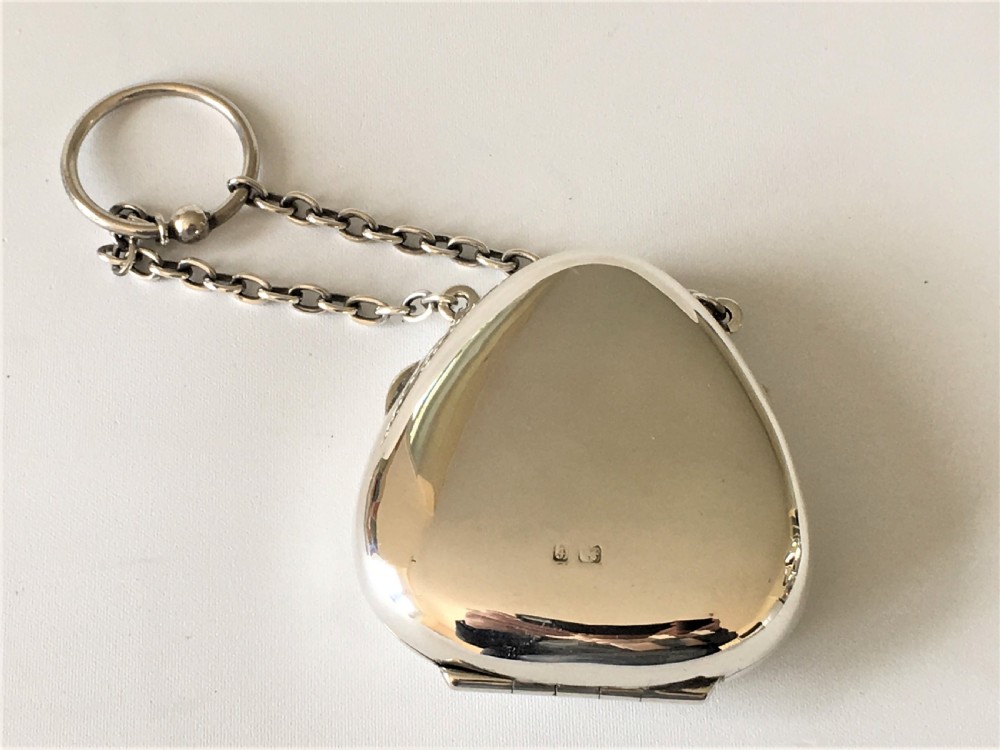 A charming silver cocktail compact/travelling photo frame  View VII