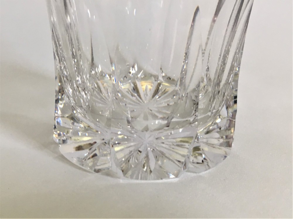 A handsome mid Victorian cut Whisky glass View III