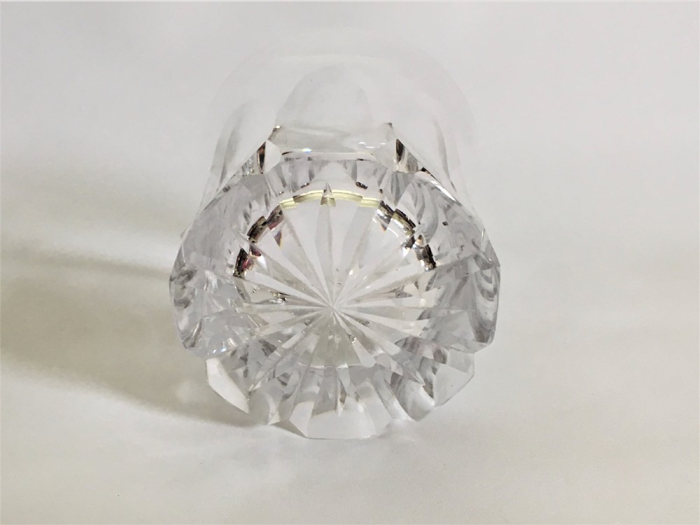 A handsome mid Victorian cut Whisky glass View IV