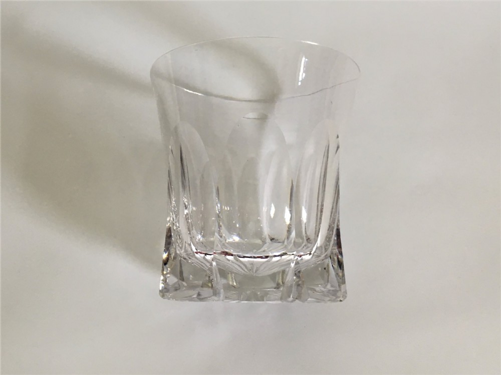 A handsome mid Victorian cut Whisky glass View VI
