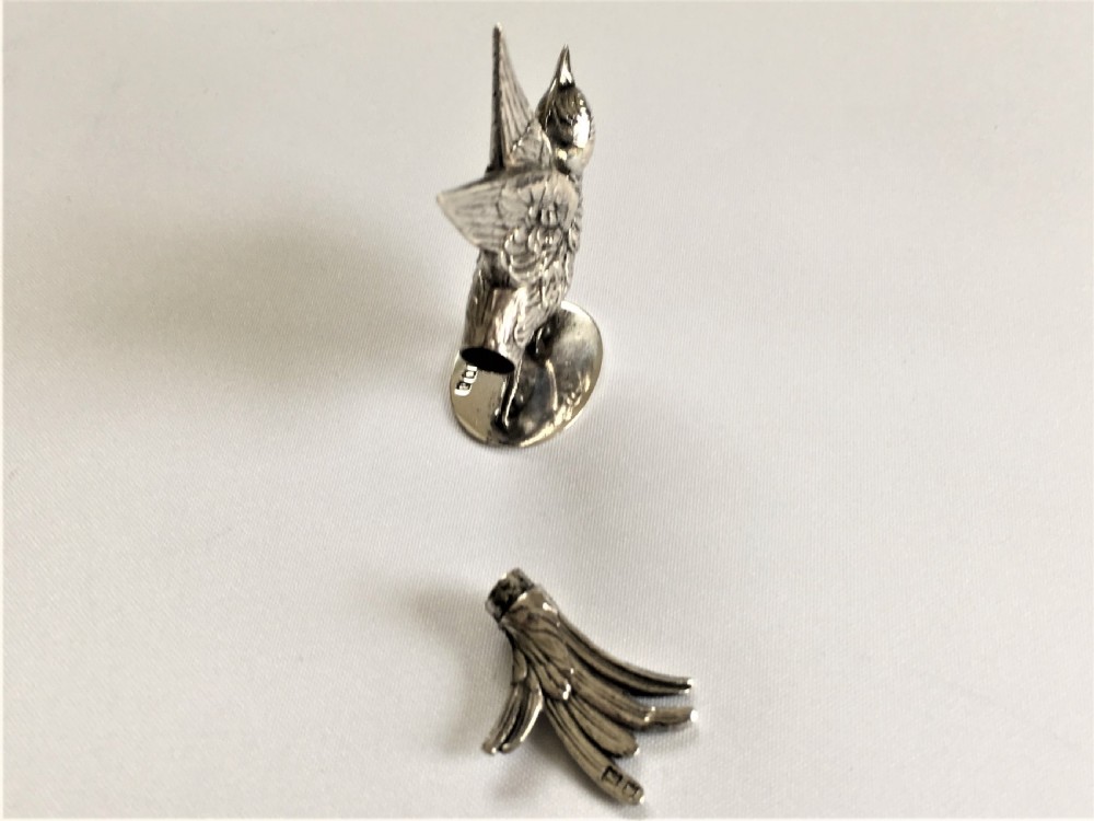 An extremely rare Victorian silver novelty spice pot View VI