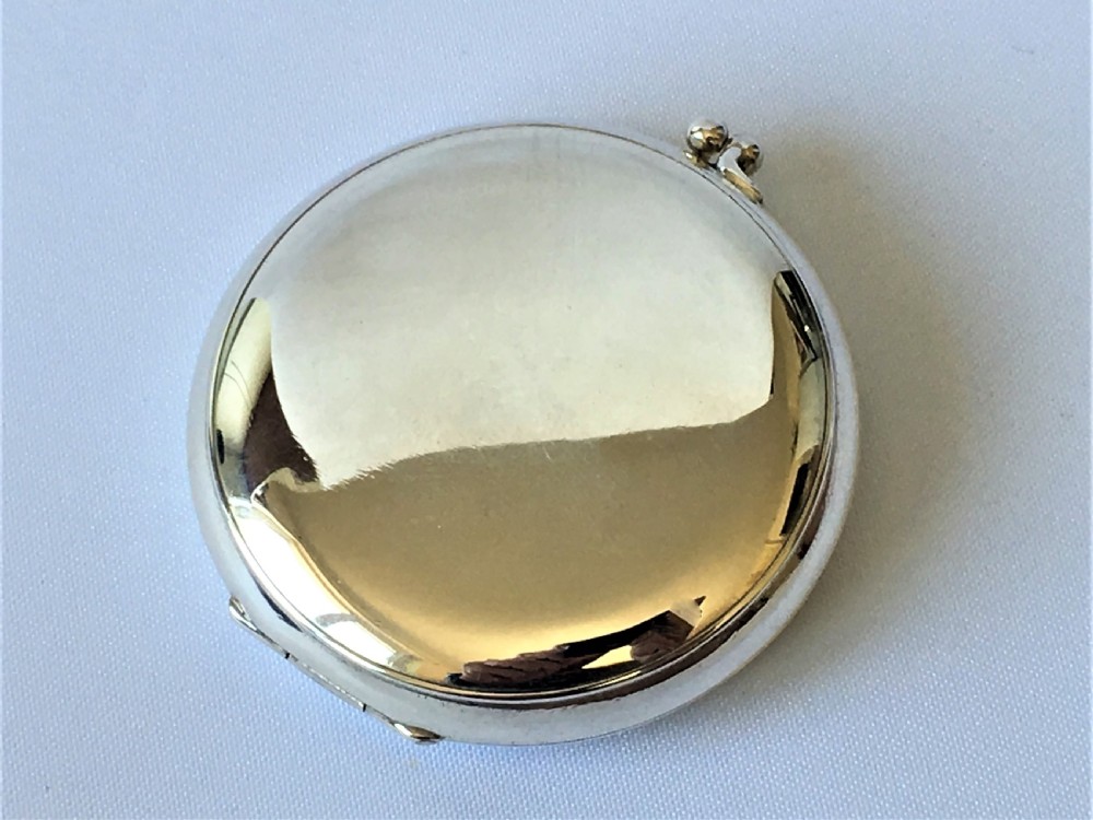 A superb silver & guilloche enamel compact View IV