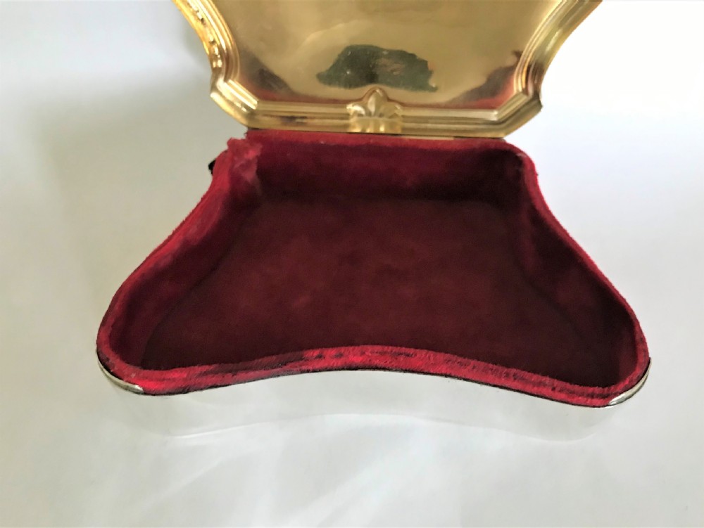 A handsome Edwardian silver trinket box View VII