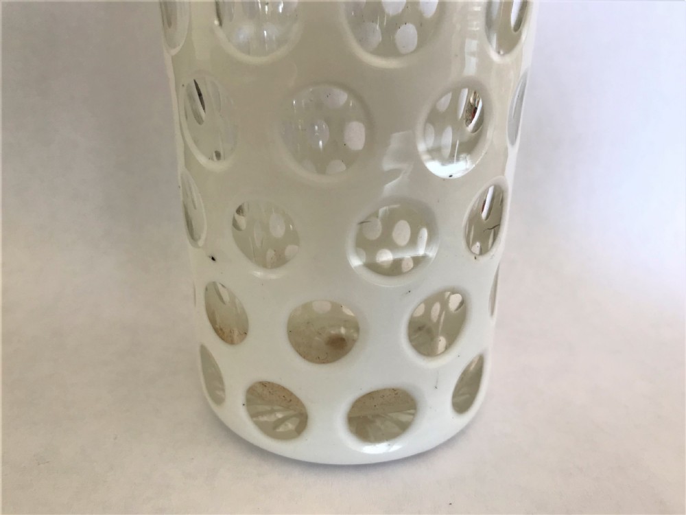 A gorgeous Bohemian overlay cologne bottle View III