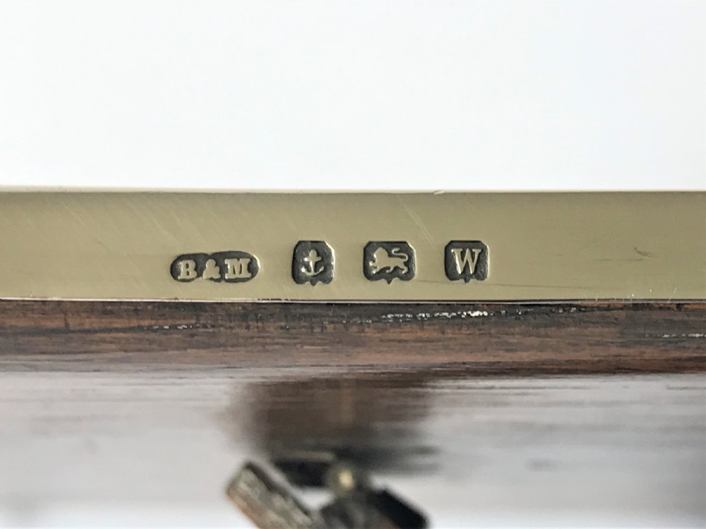 A small Arts & Crafts silver photo frame View V